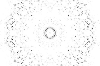 Soyut arkaplan. Siyah ve beyaz tonlu monokrom desen.