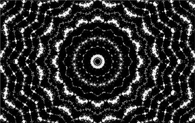 Kaleydoskopik desenli tek renkli süslemeli arkaplan