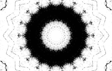 Soyut arkaplan. Siyah ve beyaz tonlu monokrom desen.