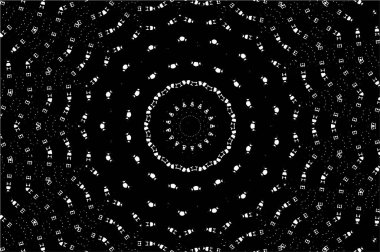 Soyut arkaplan. Siyah ve beyaz tonlu monokrom desen.