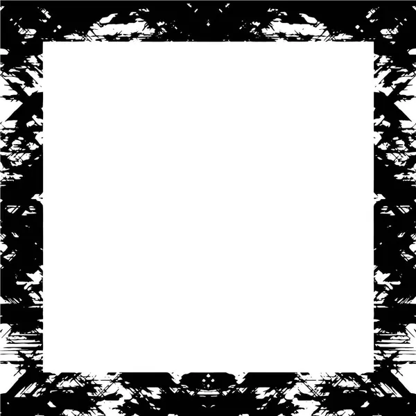 白色背景的正方形画框 矢量图解 — 图库矢量图片