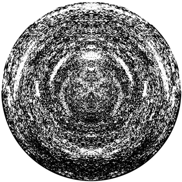Абстрактная Чернильная Круглая Форма Белом Фоне Векторная Иллюстрация — стоковый вектор