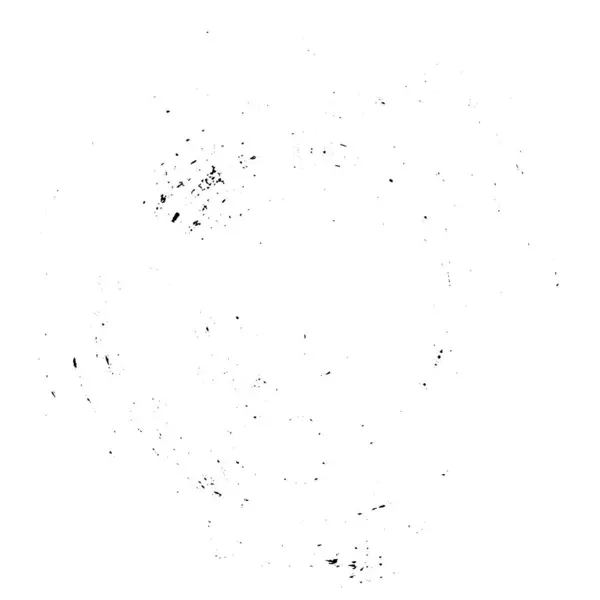 Forma Círculo Tinta Preta Abstrata Fundo Branco Ilustração Vetorial — Vetor de Stock
