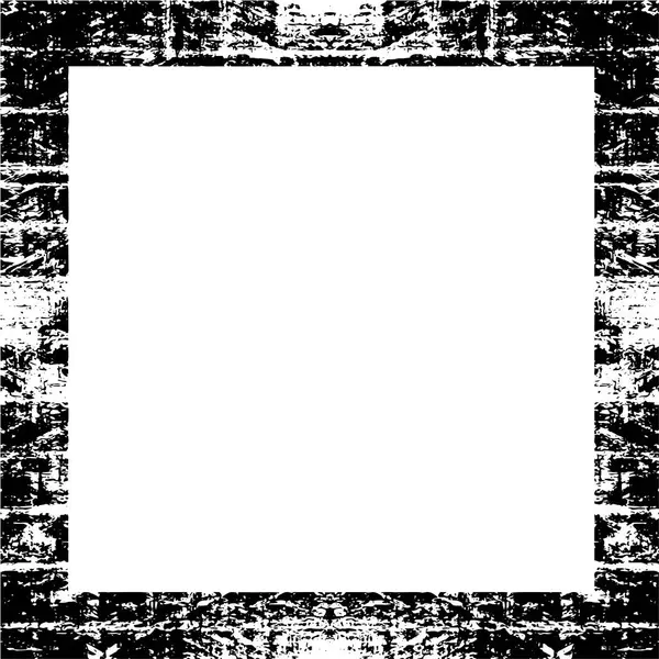グラウンジフレーム付きの黒と白の背景 — ストックベクタ