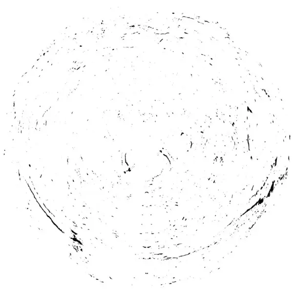 Grunge Kreis Auf Weißem Hintergrund Vektor Illustration — Stockvektor