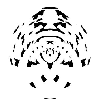 Beyaz arkaplan üzerindeki grunge çemberi, vektör illüstrasyonu