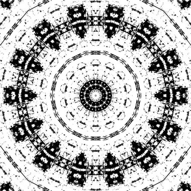 Kaleyidoskopik desenli yaratıcı tek renkli arkaplan