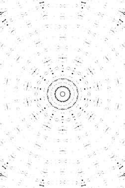 Siyah ve beyaz süslemeli arka plan. Mandala deseni.
