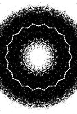 Siyah beyaz monokrom eski grunge vintage eskimiş arka plan soyut antika desenli retro model.  