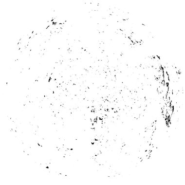 Beyaz arka planda siyah bir şekil. vektör illüstrasyonu   
