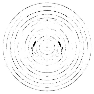 Beyaz arka planda siyah bir şekil. vektör illüstrasyonu   