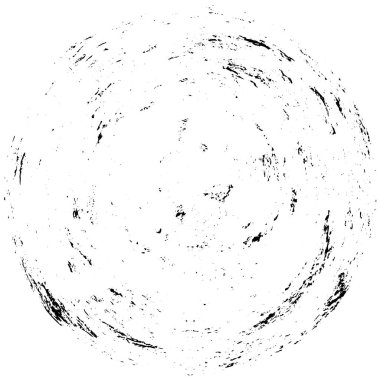 Beyaz arka planda siyah bir şekil. vektör illüstrasyonu   