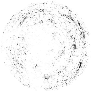 Beyaz arka planda siyah bir şekil. vektör illüstrasyonu   