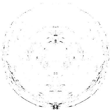 Beyaz arka planda siyah bir şekil. vektör illüstrasyonu   