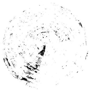 Beyaz arka planda siyah bir şekil. vektör illüstrasyonu   