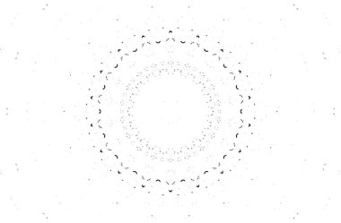 Siyah beyaz monokrom eski grunge vintage eskimiş arka plan soyut antika desenli retro model.  