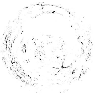 Beyaz arka planda siyah daire şeklinde. vektör illüstrasyonu  