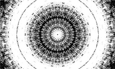 Siyah beyaz monokrom eski grunge vintage eskimiş arka plan soyut antika desenli retro model.  