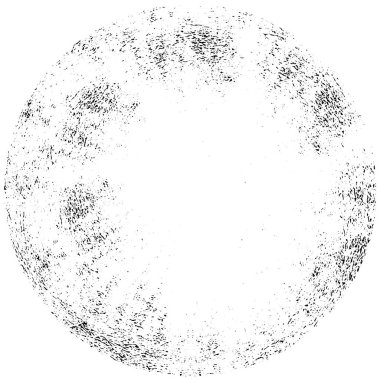 Beyaz arka planda siyah daire şeklinde. vektör illüstrasyonu  