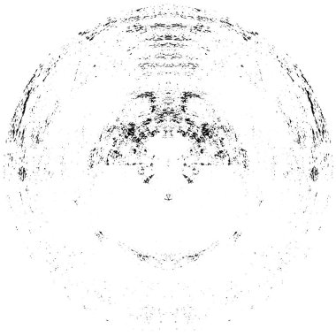 Beyaz arka planda siyah daire şeklinde. vektör illüstrasyonu 