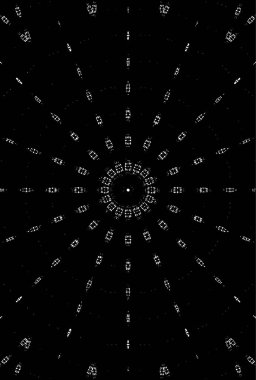 Siyah ve beyaz süslemeli arka plan. Mandala deseni.