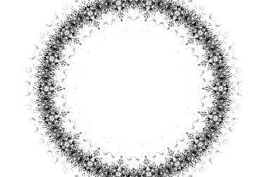 Süslü siyah beyaz arka plan. Mandala deseni.