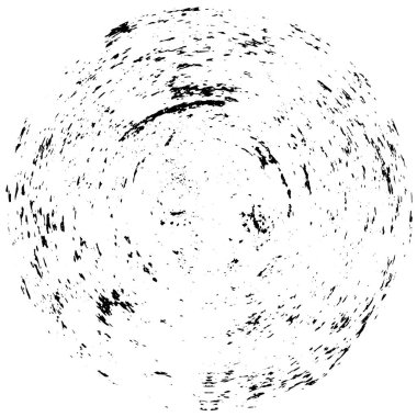 Beyaz arka planda siyah daire şeklinde. vektör illüstrasyonu 
