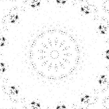 Ayrıntılı siyah beyaz mozaiği kapat