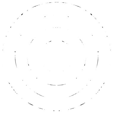 Beyaz arka planda siyah daire şeklinde. vektör illüstrasyonu 