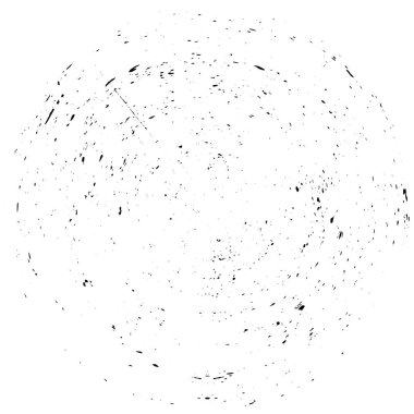 Beyaz arka planda siyah daire şeklinde. vektör illüstrasyonu 