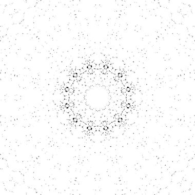 Ayrıntılı siyah beyaz mozaiği kapat