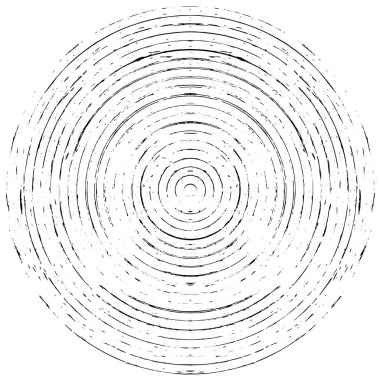 Beyaz arka planda siyah daire şeklinde. vektör illüstrasyonu 