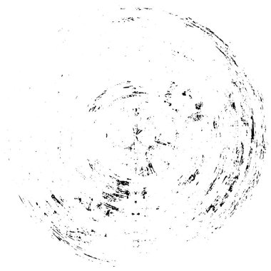 Beyaz arka planda siyah daire şeklinde. vektör illüstrasyonu  