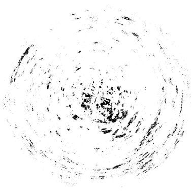 Beyaz arka planda siyah daire şeklinde. vektör illüstrasyonu  