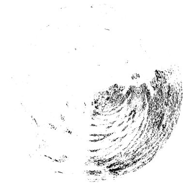 Beyaz arka planda siyah daire şeklinde. vektör illüstrasyonu  