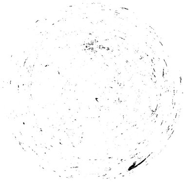 Beyaz arka planda siyah daire şeklinde. vektör illüstrasyonu  