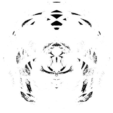 Beyaz arka planda siyah daire şeklinde. vektör illüstrasyonu  