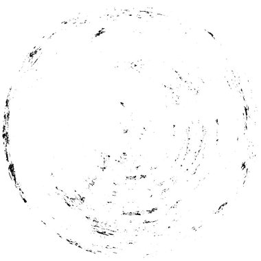 Beyaz arka planda siyah daire şeklinde. vektör illüstrasyonu  