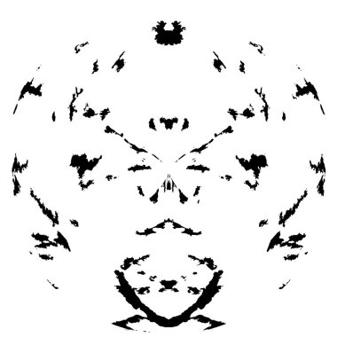  Beyaz arkaplanda çember şeklinin vektör illüstrasyonu. 