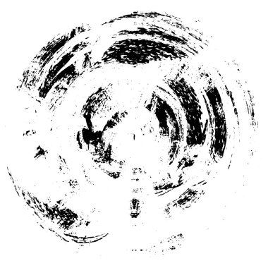  Beyaz arkaplanda çember şeklinin vektör illüstrasyonu. 