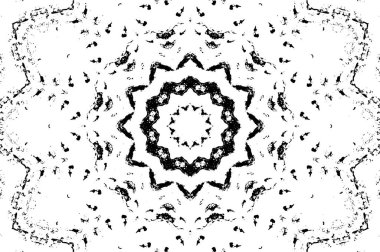 koyu siyah ve beyaz grunge geometrik desen