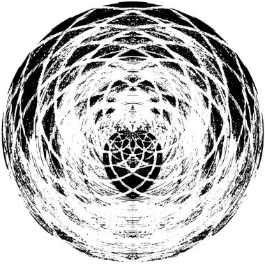  Beyaz arkaplanda çember şeklinin vektör illüstrasyonu. 