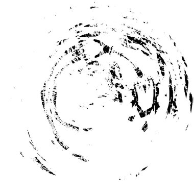  Beyaz arkaplanda çember şeklinin vektör illüstrasyonu. 