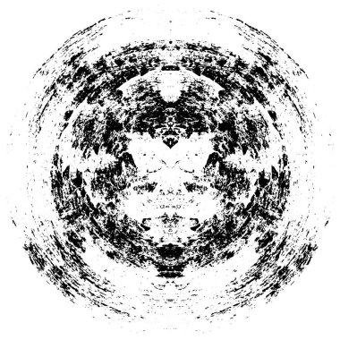  Beyaz arkaplanda çember şeklinin vektör illüstrasyonu. 