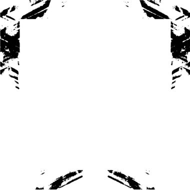 Soyut tasarım grunge çerçeve. Tek renkli arkaplan