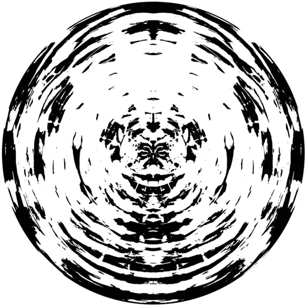 Forme Noire Sur Fond Blanc Illustration Vectorielle — Image vectorielle