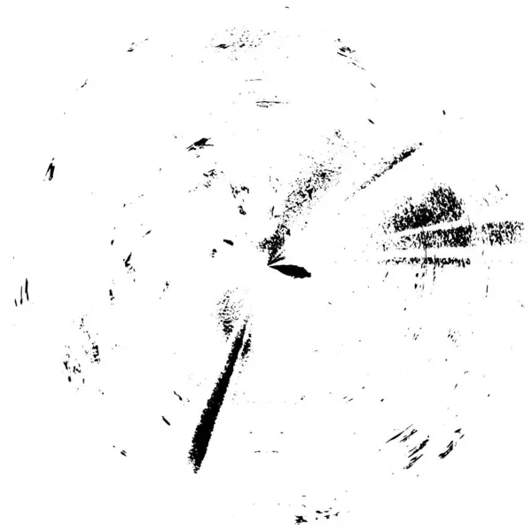 白い背景の黒い円の形 ベクトルイラスト — ストックベクタ