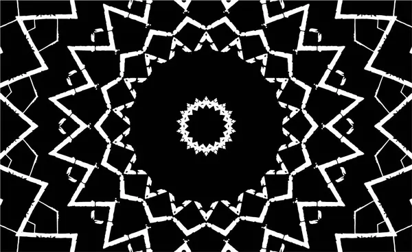 Soyut yaratıcı siyah beyaz desen, vektör çizimi. güzel süs arkaplanı