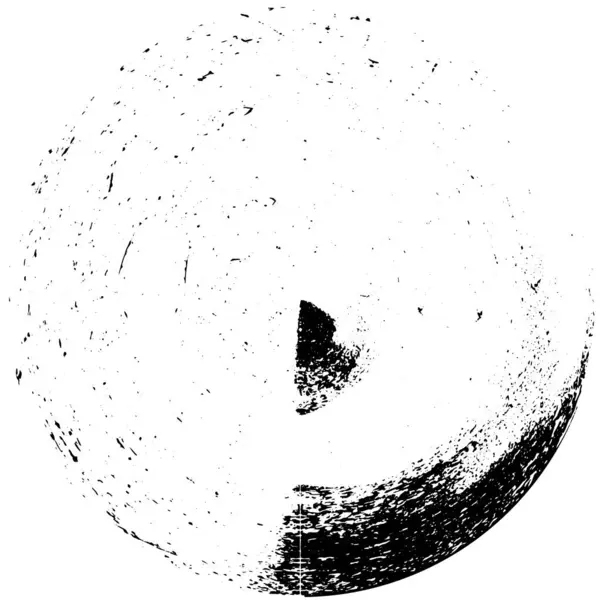 Schwarze Kreisform Auf Weißem Hintergrund Vektorillustration — Stockvektor