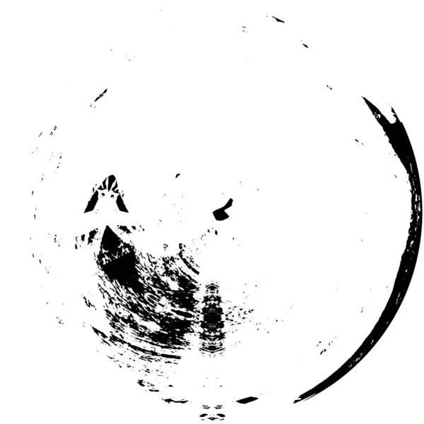 Illustration Vectorielle Forme Cercle Sur Fond Blanc — Image vectorielle